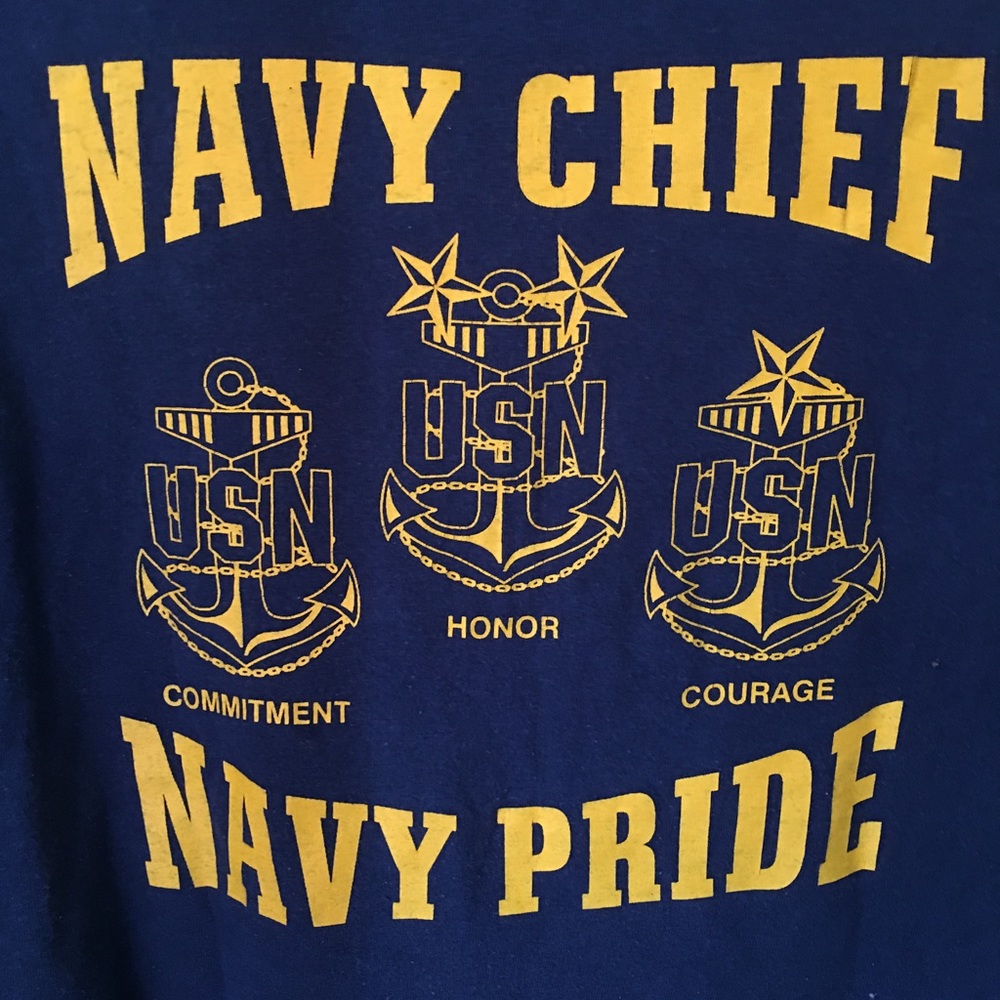 Navy T-shirt XL Chief